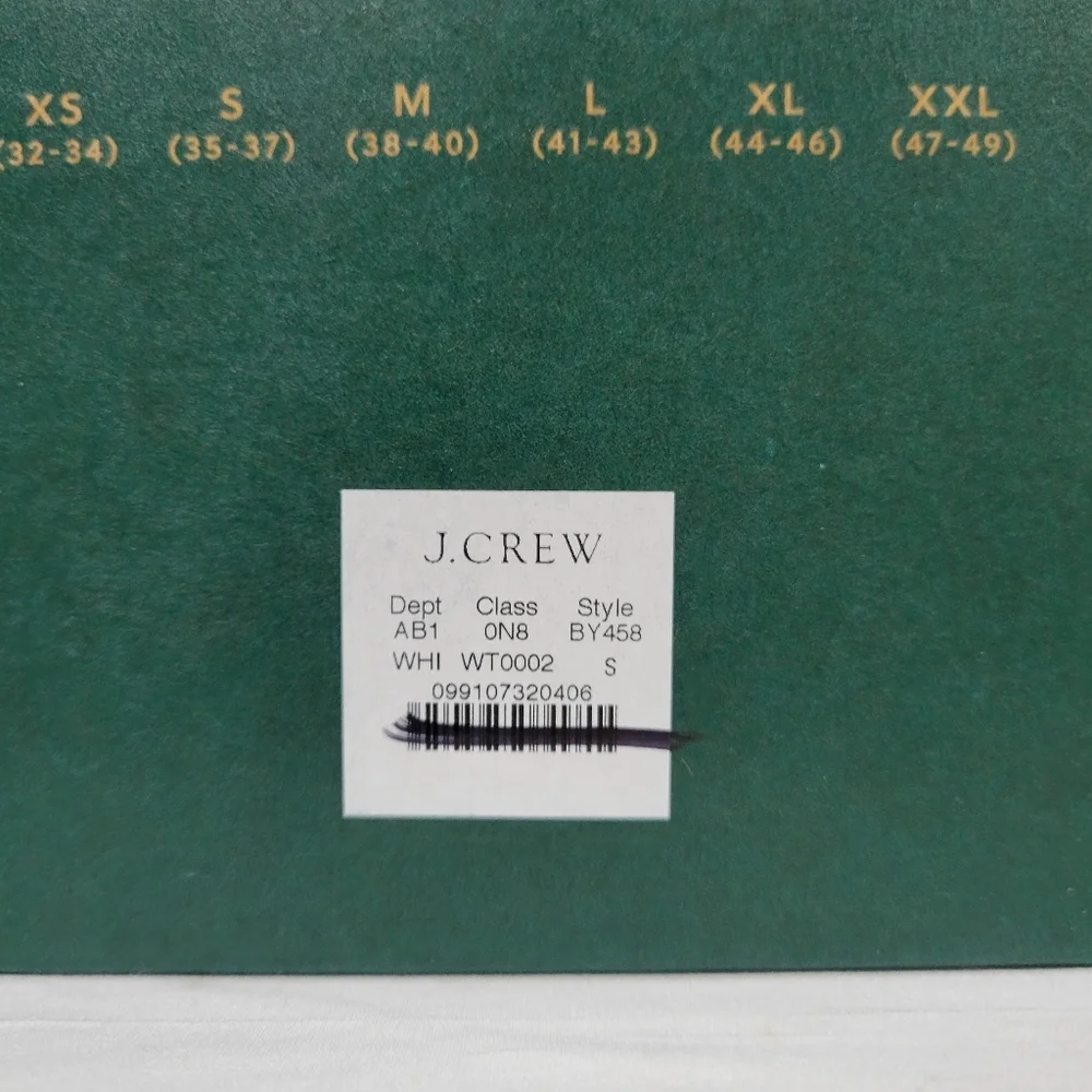 New J Crew V-neck undershirts three-pack BY548